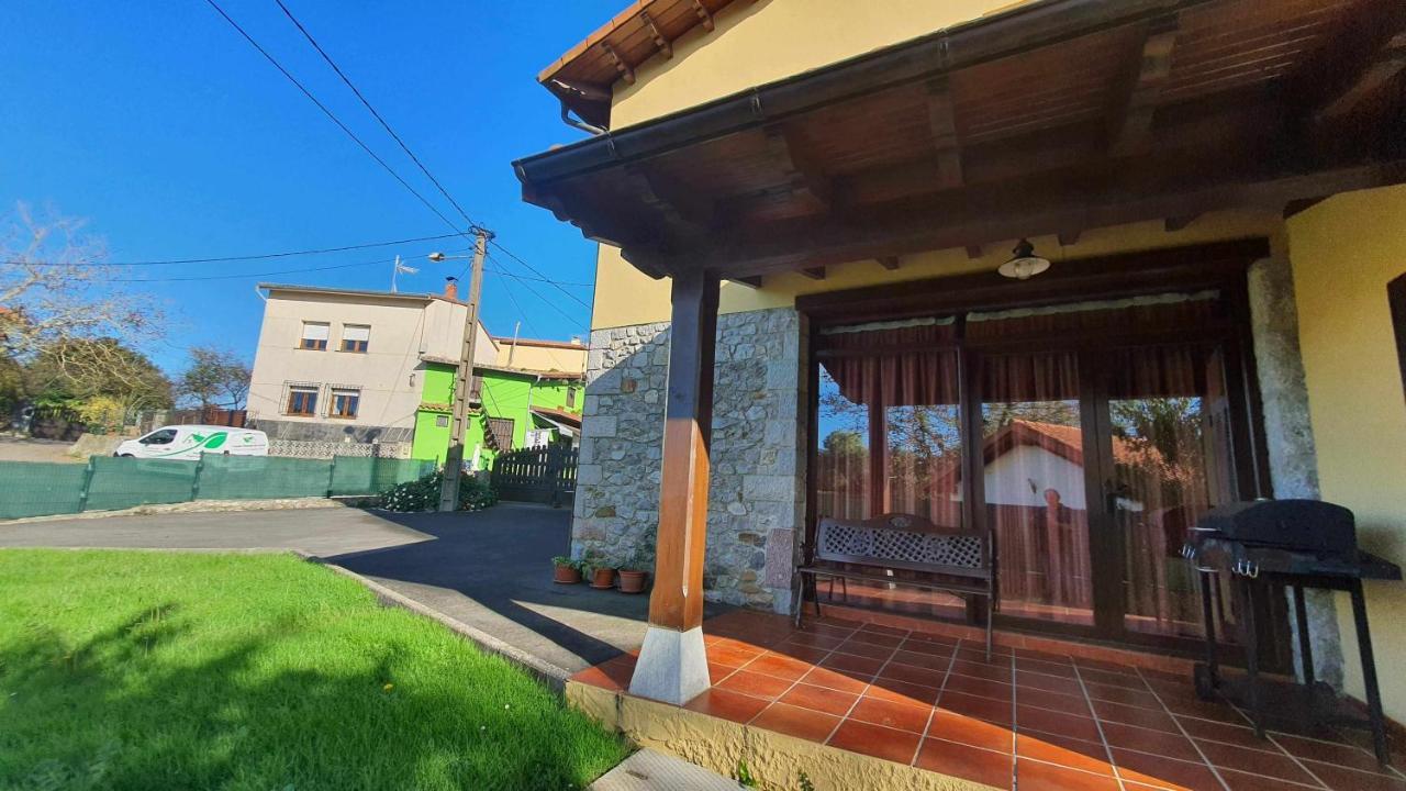 Casa La Aldea De Guadamia Villa Llames de Pría Exteriör bild