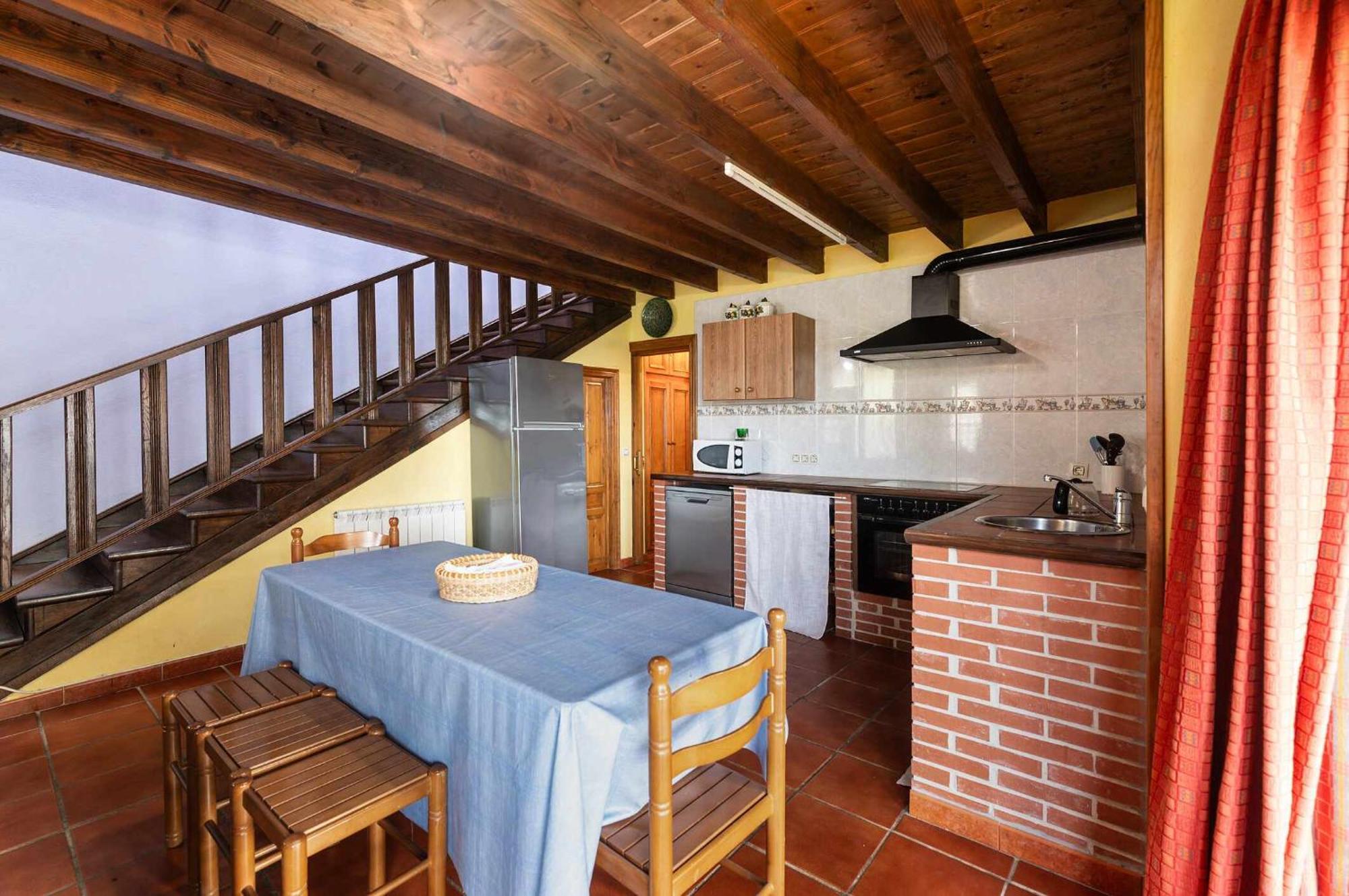 Casa La Aldea De Guadamia Villa Llames de Pría Exteriör bild